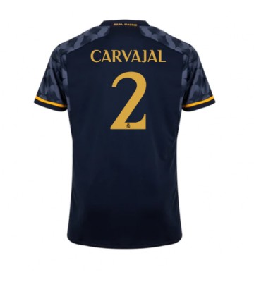 Real Madrid Daniel Carvajal #2 Replica Away Stadium Shirt 2023-24 Short Sleeve